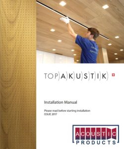 Topakustik and Topperfo Installation Manual