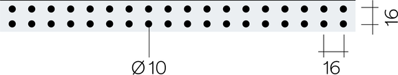 perfo 16 16 10 section